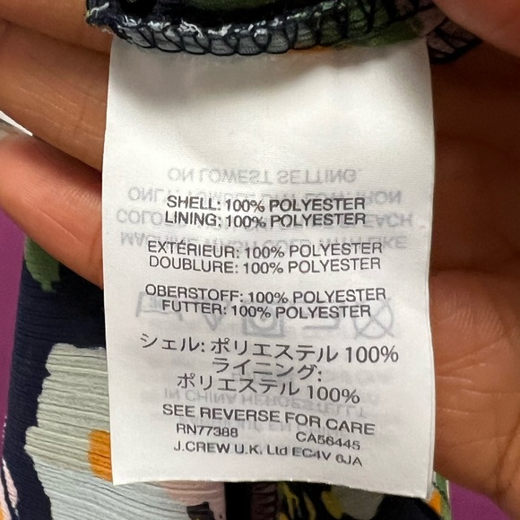 J.Crew J Crew Drapey Tie-Front Floral Dress - Women | Color: Pink | Size: M - Picture 5 of 10